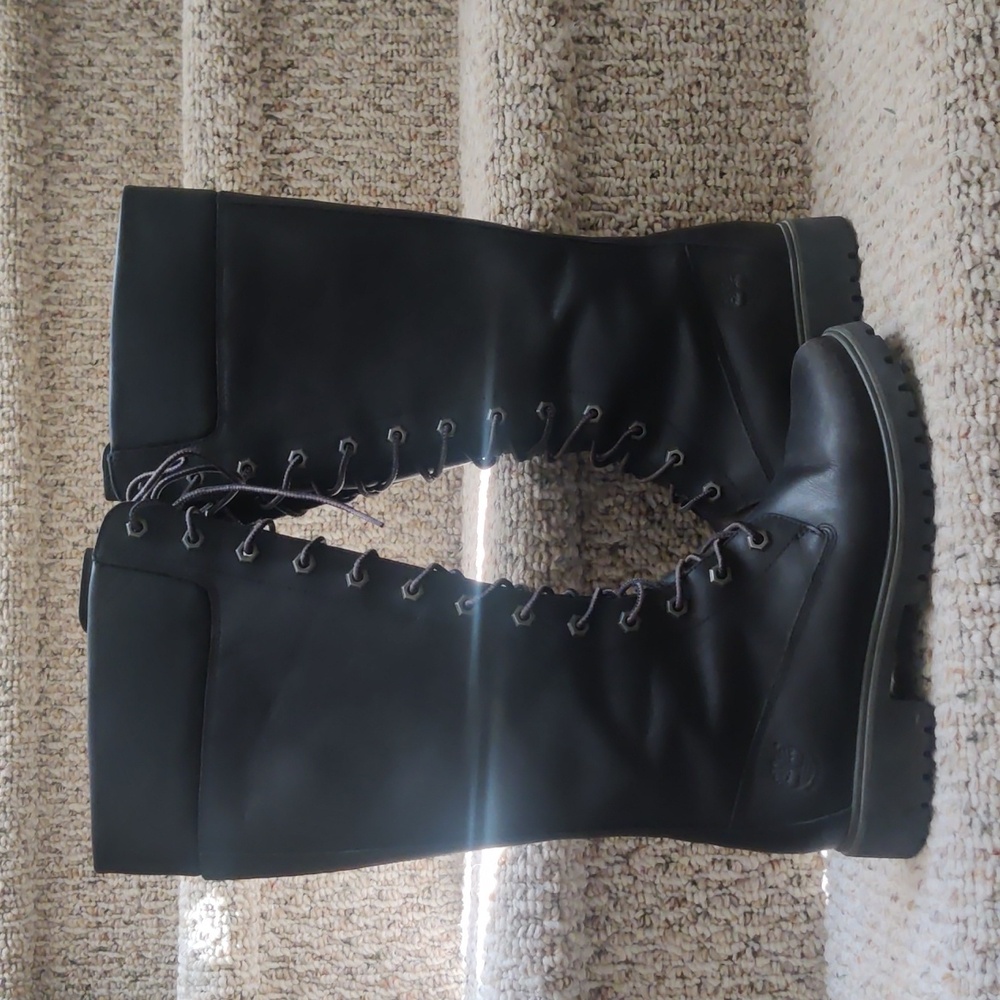 Timberland women's premium 14" waterproof boots - black - women's size 6.5